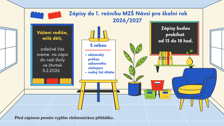 Zápisy do 1. tříd
