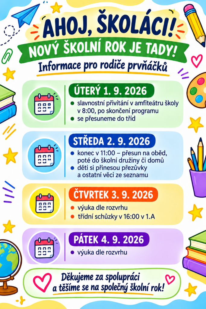 Informace pro rodiče